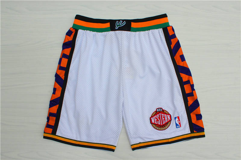 1995 All Star White Hardwood Classics Shorts