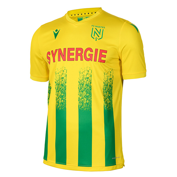 20 21 Fc Nantes Home Yellow Jersey