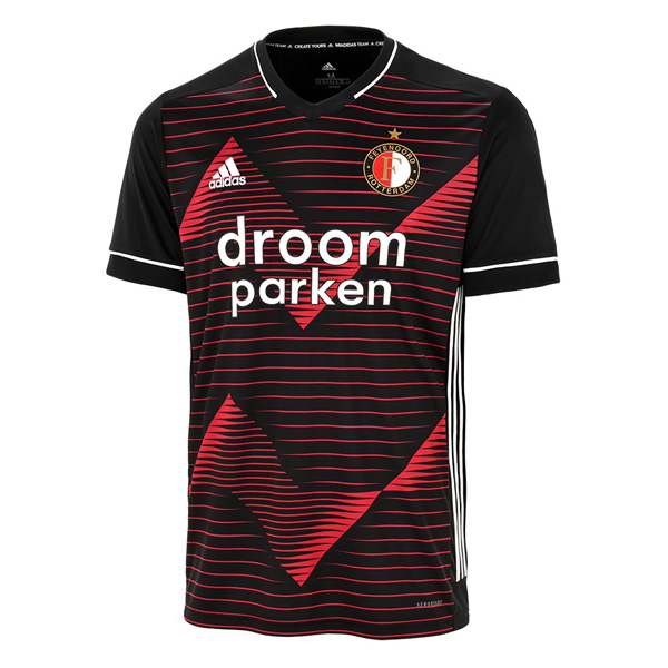 20 21 Feyenoord Away Black Soccer Jersey