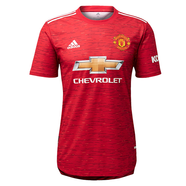 20 21 Manchester United Home Authentic Jersey player Version
