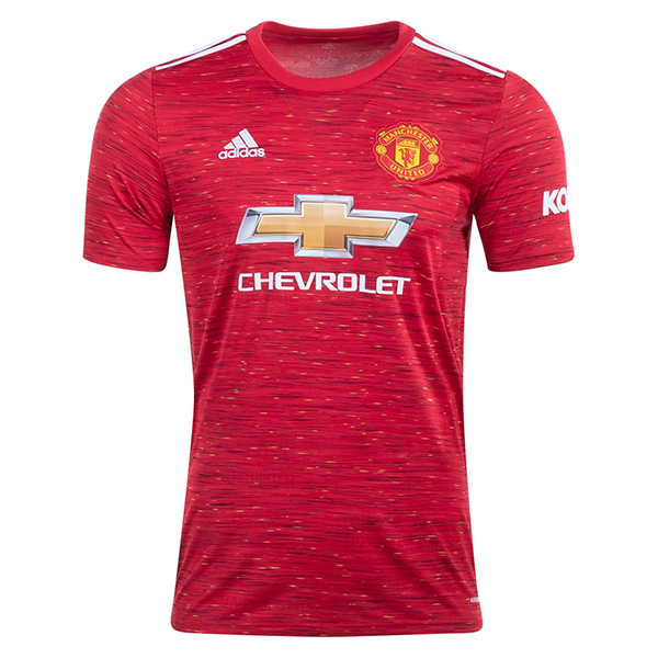 20 21 Manchester United Home Soccer Jersey Shirt