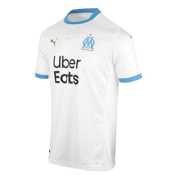 20 21 Olympique De Marseille Home Soccer Jersey