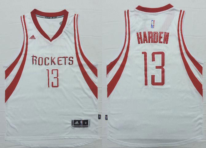 2014   2015  NBA Houston Rockets 13 James Harden New Revolution 30 Swingman Home White Jersey