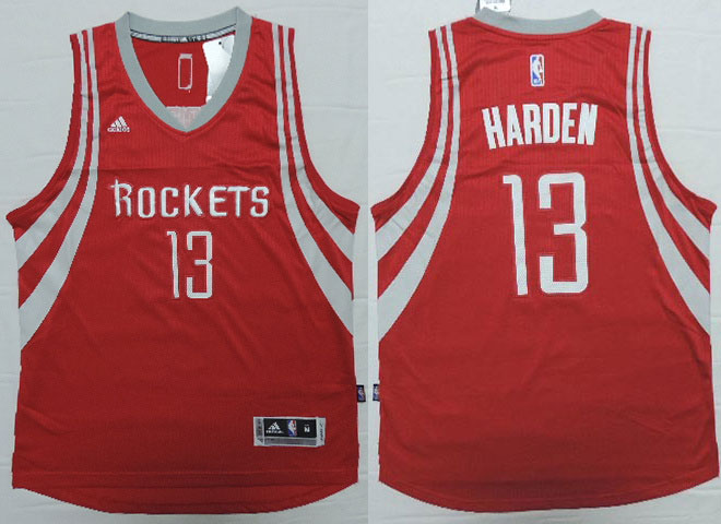 2014   2015  NBA Houston Rockets 13 James Harden New Revolution 30 Swingman Red Jersey
