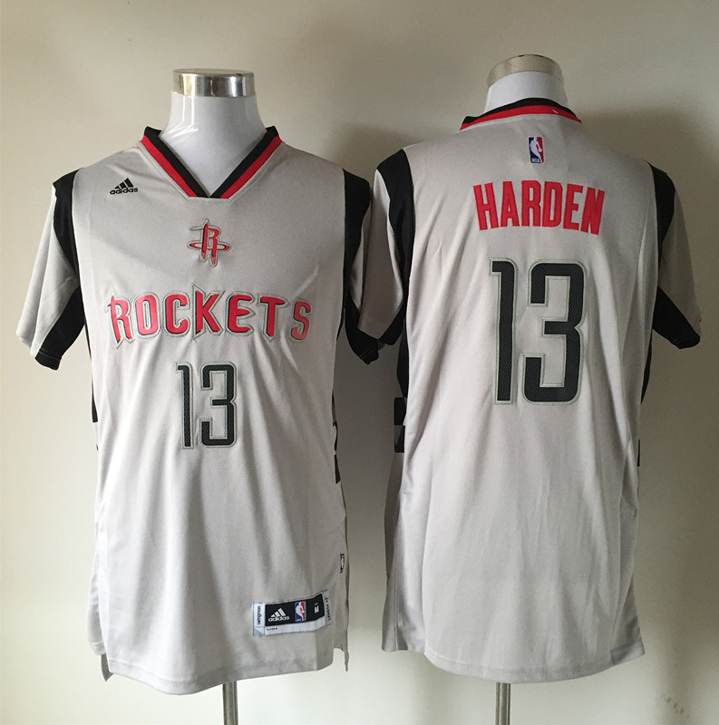 2015   2016  NBA Houston Rockets 13 James Harden New Revolution 30 Swingman Road White Jersey
