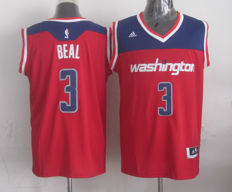 2014   2015  NBA Washington Wizards 3 Bradley Beal New Revolution 30 Swingman Home Red Jersey