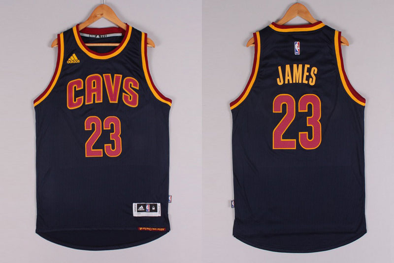 2014 2015  NBA Cleveland Cavaliers 23 Lebron James New Revolution 30 Swingman Blue Jersey