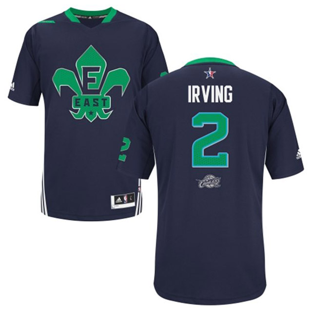 2014 NBA All Star East 2 Kyrie Irving Green Jersey