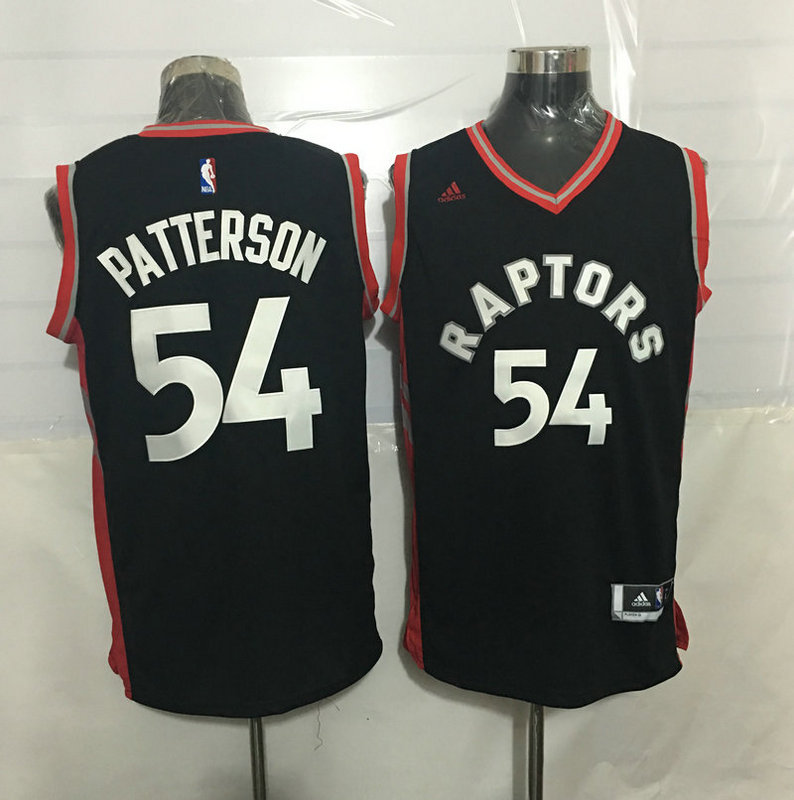 2015   2016  NBA Toronto Raptors 54 Patrick Patterson New Revolution 30 Swingman Black Jersey