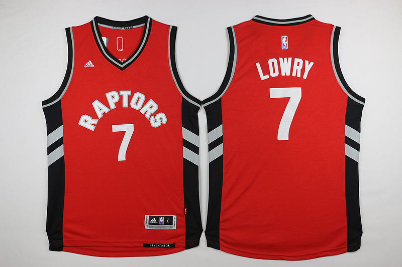 2015   2016  NBA Toronto Raptors 7 Kyle Lowry New Revolution 30 Swingman Red Jersey