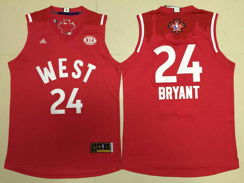 2016 All Star Game Western 24 Kobe Bryant jersey