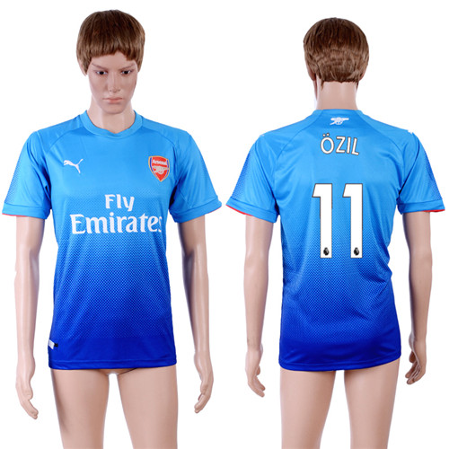 2017 18 Arsenal 11 OZIL Away Thailand Soccer Jersey