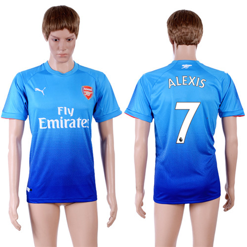 2017 18 Arsenal 7 ALEXIS Away Thailand Soccer Jersey