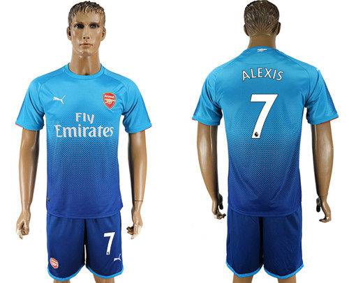 2017 18 Arsenal 7 ALXCIS Away Soccer Jersey