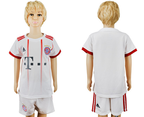 2017 18 Bayern Munich Third Away Youth Soccer Jersey