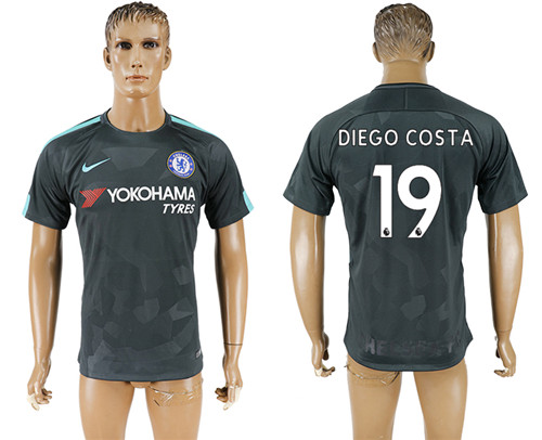 2017 18 Chelsea 19 DIEGO COSTA Third Away Thailand Soccer Jersey