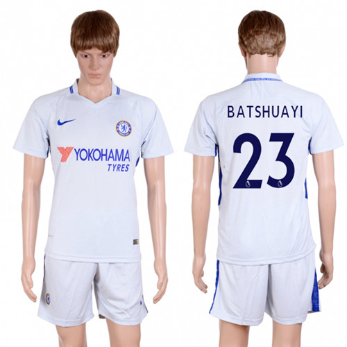 2017 18 Chelsea 23 BATSHUAYI Away Soccer Jersey