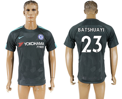 2017 18 Chelsea 23 BATSHUAYI Third Away Thailand Soccer Jersey