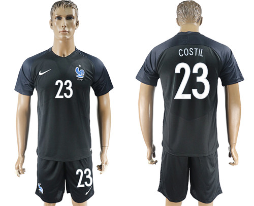 2017 18 France 23 COSTIL Third Away Soccer Jersey