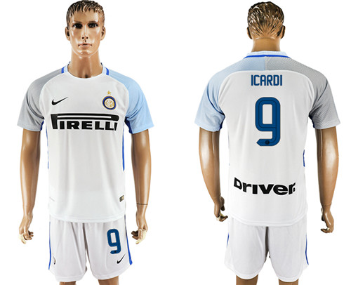 2017 18 Inter Milan 9 ICARDI Away Soccer Jersey