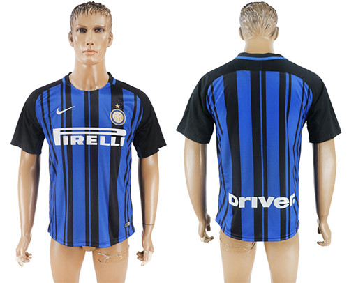 2017 18 Inter Milan Home Thailand Soccer Jersey