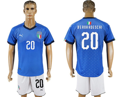 2017 18 Italy 20 BERNA ROESCHI Home Soccer Jersey