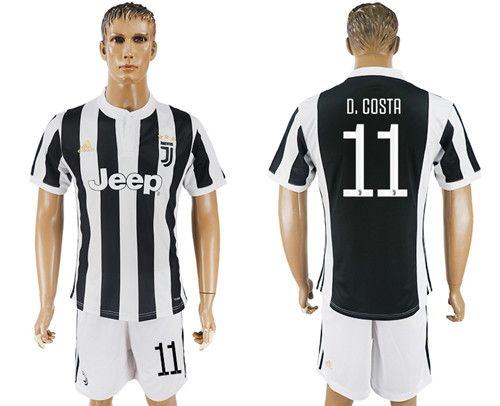 2017 18 Juventus 11 D.COSTA Home Soccer Jersey