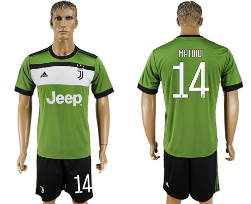 2017 18 Juventus 14 MATUIDI Third Away Soccer Jersey