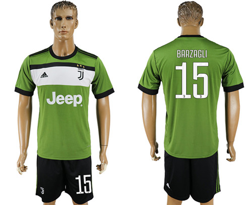 2017 18 Juventus 15 BARZAGLI Third Away Soccer Jersey