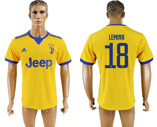 2017 18 Juventus 18 LEMINA Away Thailand Soccer Jersey