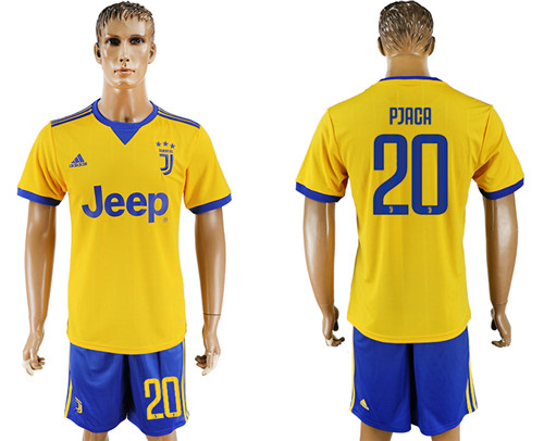 2017 18 Juventus 20 PJACA Away Soccer Jersey