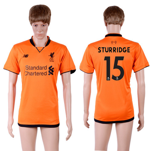 2017 18 Liverpool 15 STURRIDGE Third Away Thailand Soccer Jersey