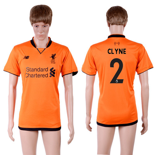 2017 18 Liverpool 2 CLYNE Third Away Thailand Soccer Jersey