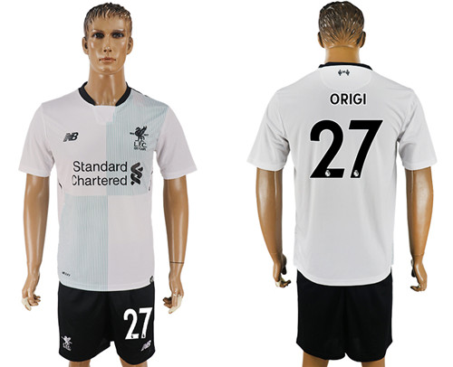 2017 18 Liverpool 27 ORIGI Away Soccer Jersey