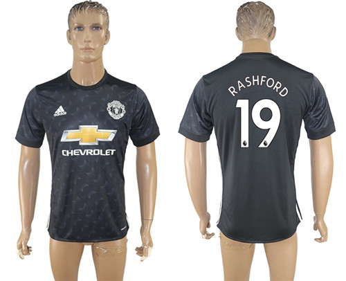 2017 18 Manchester United 19 RASHFORD Third Away Thailand Soccer Jersey