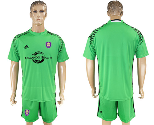 2017 18 Orlando City Green Goalkeeper Soccer Jersey