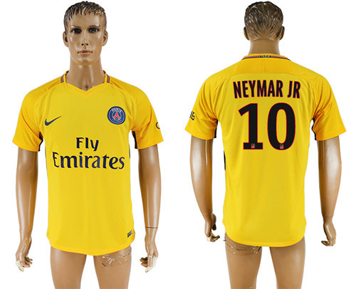 2017 18 Paris Saint Germain 10 NEYMAR JR Away Thailand Soccer Jersey