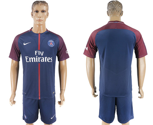 2017 18 Paris Saint Germain Home Soccer Jersey