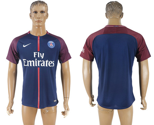 2017 18 Paris Saint Germain Home Thailand Soccer Jersey