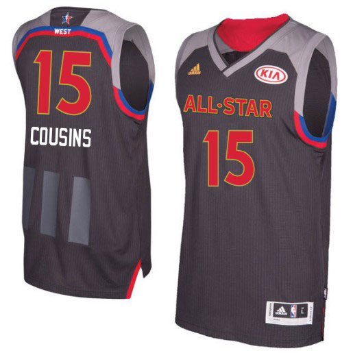 2017 All Star Game Western 15 DeMarcus Cousins jersey