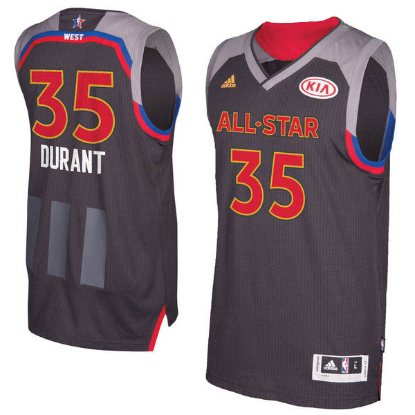 2017 All Star Game Western 35 Kevin Durant jersey