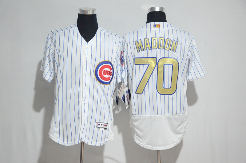 2017 Gold Program Jersey Chicago Cubs 70 Joe Maddon Flex Base Jerseys