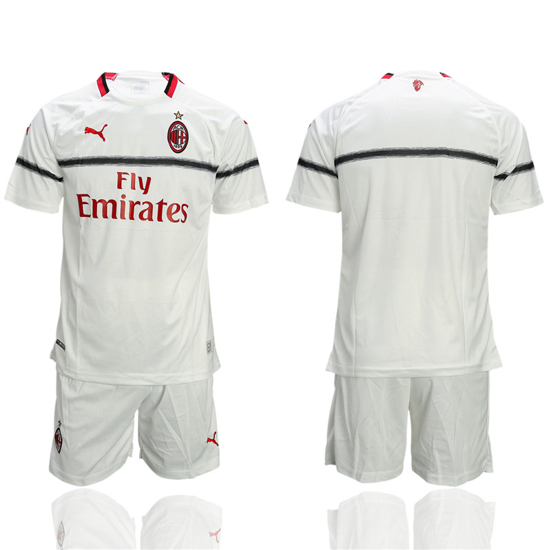 2018 19 AC Milan Away Soccer Jersey