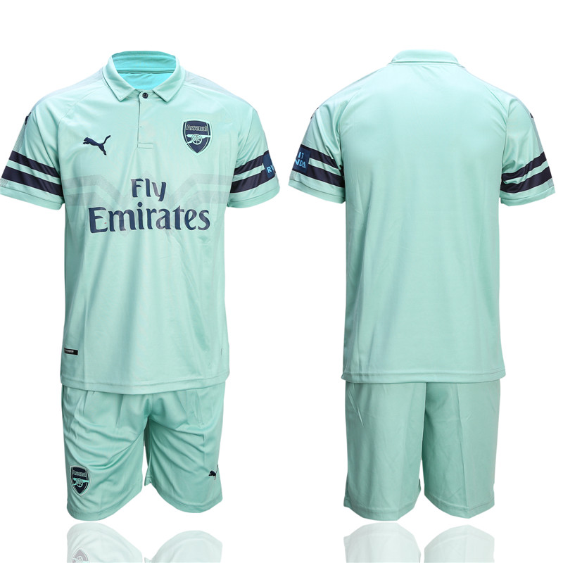 2018 19 Arsenal Second Away Soccer Jersey