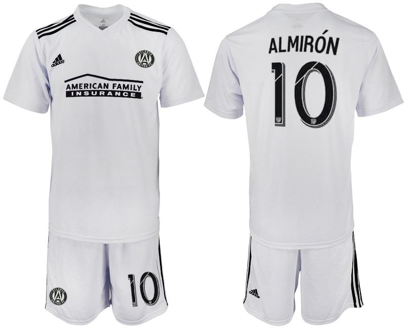 2018 19 Atlanta United FC 10 ALMIRON White Soccer Jersey