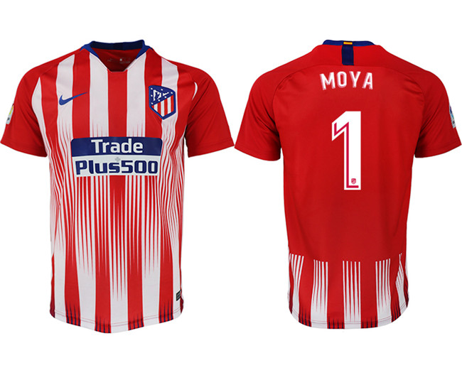 2018 19 Atletico Madrid 1 MOYA Home Thailand Soccer Jersey