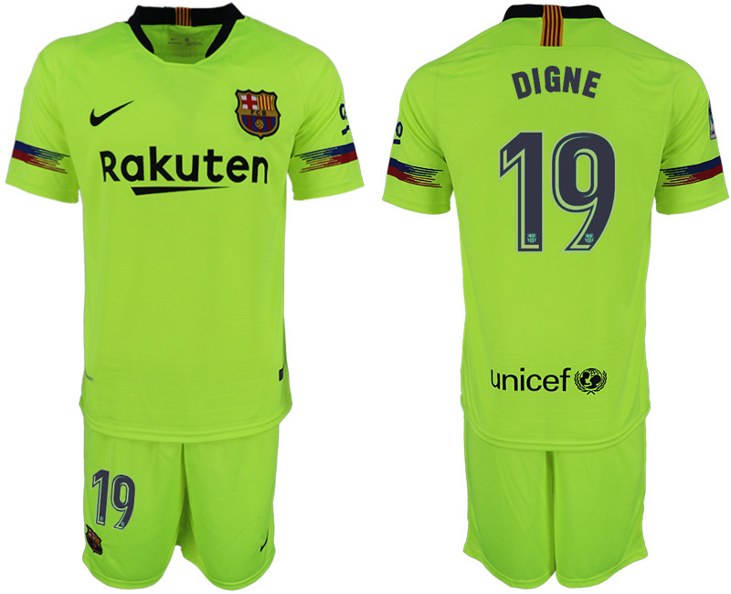 2018 19 Barcelona 19 DIGNE Away Soccer Jersey