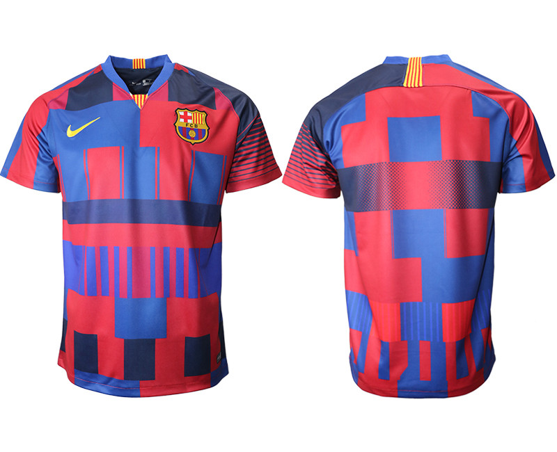 2018 19 Barcelona 20th Anniversary Stadium Soccer Jersey