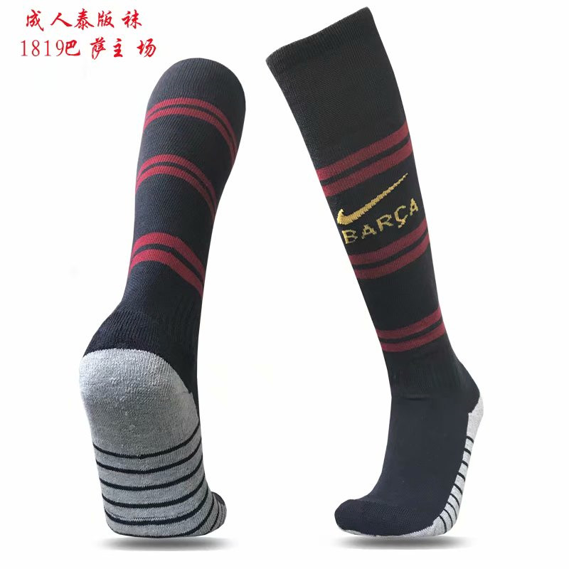 2018 19 Barcelona Home Soccer Socks