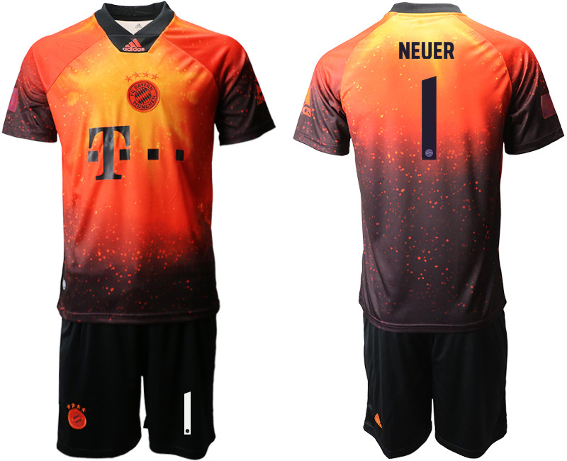 2018 19 Bayern Munich 1 NEUER FIFA Digital Kit Soccer Jersey